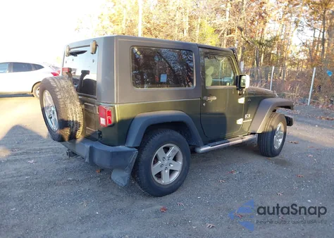 2008 Jeep Wrangler X из США, поврежденный, VIN 1J4FA24108L610720